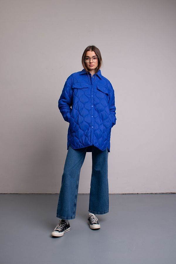 Синяя куртка женская - MBocharova