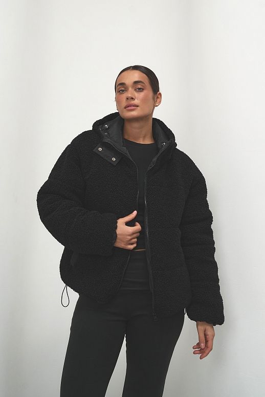 Куртка тедді чорна 24/2 - №2