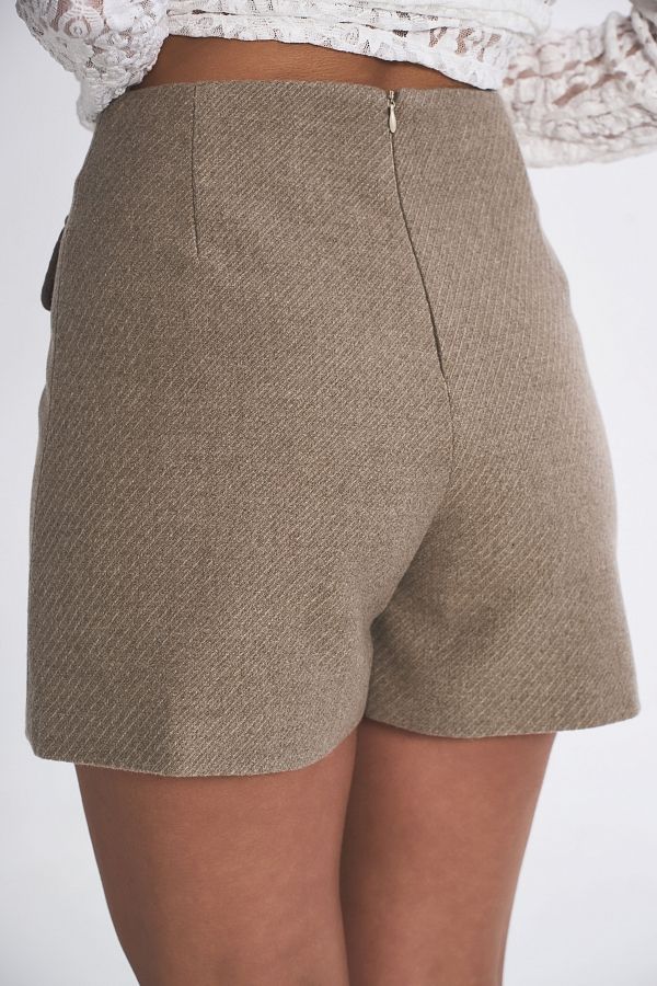 Шорти класичні бежеві SHBR/4 #RU# Шорты классические бежевые SHBR/4 № 3