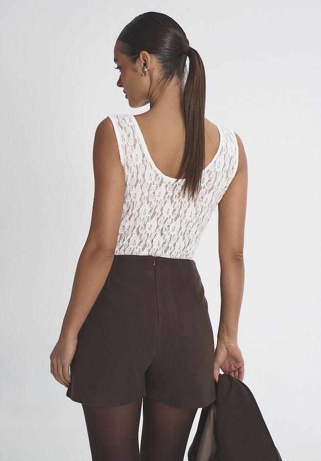 Шорти класичні коричневі SHBR/1 #RU# Шорты классические коричневые SHBR/1 № 3