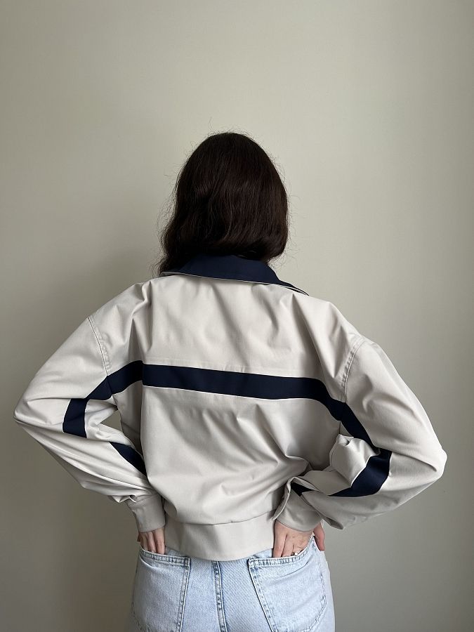 Куртка-бомбер vintage світло-сіра BVINTAGE/02 #RU# Куртка-бомбер vintage светло-серая BVINTAGE/02 № 3