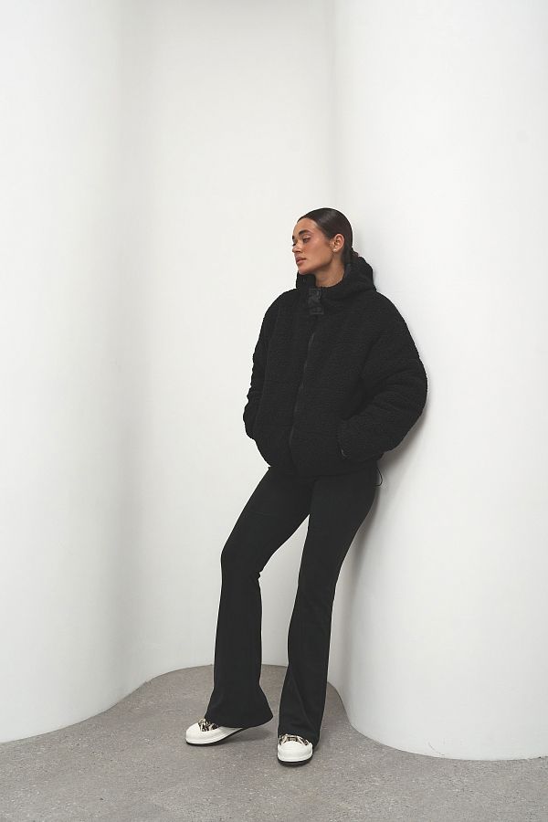 Куртка тедді чорна 24/2 240902/4 #RU# Куртка тедди черная 24/2  240902/4 № 3