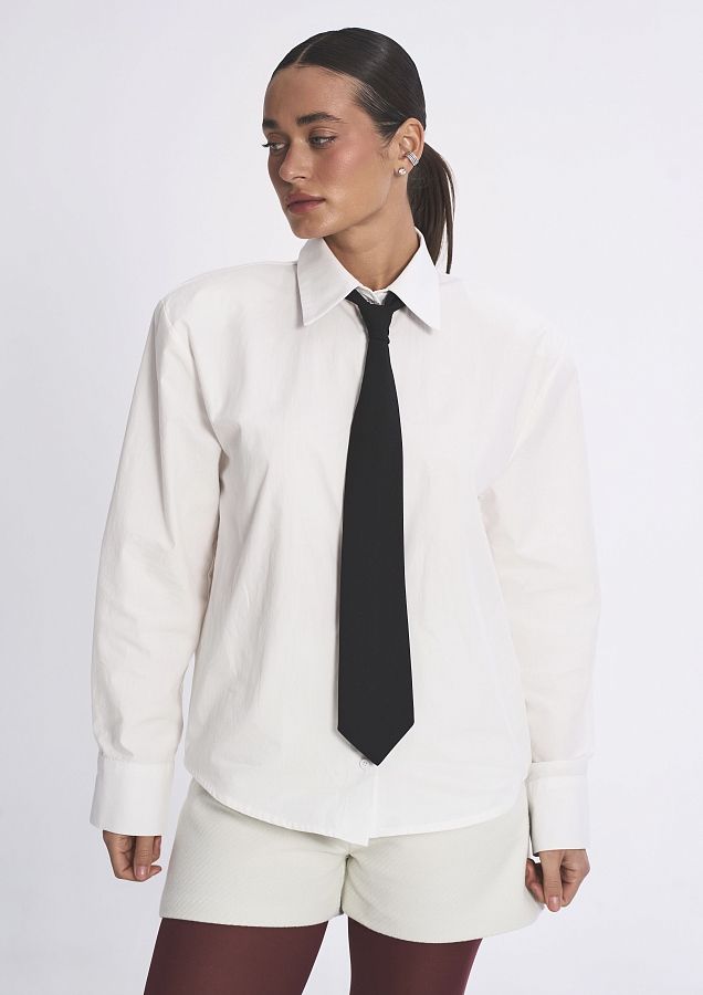 Сорочка котонова з підплічниками молочна SCT/1 #RU# Рубашка котоновая с подплечниками молочная SCT/1 № 5